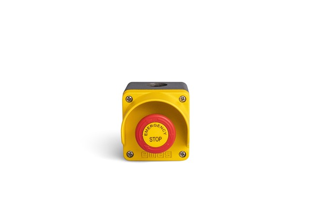 M Series Metal 1 Hole CP200EE Yellow-Grey Control Box